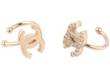 Chanel CC Lip Rings Gold