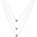 Tiffany Elsa Peretti Series Single Cubic Zirconia Simple Necklace