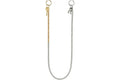 Rokh H&M Chain-Linked Hoop Earrings Silver-Coloured/Gold-Coloured